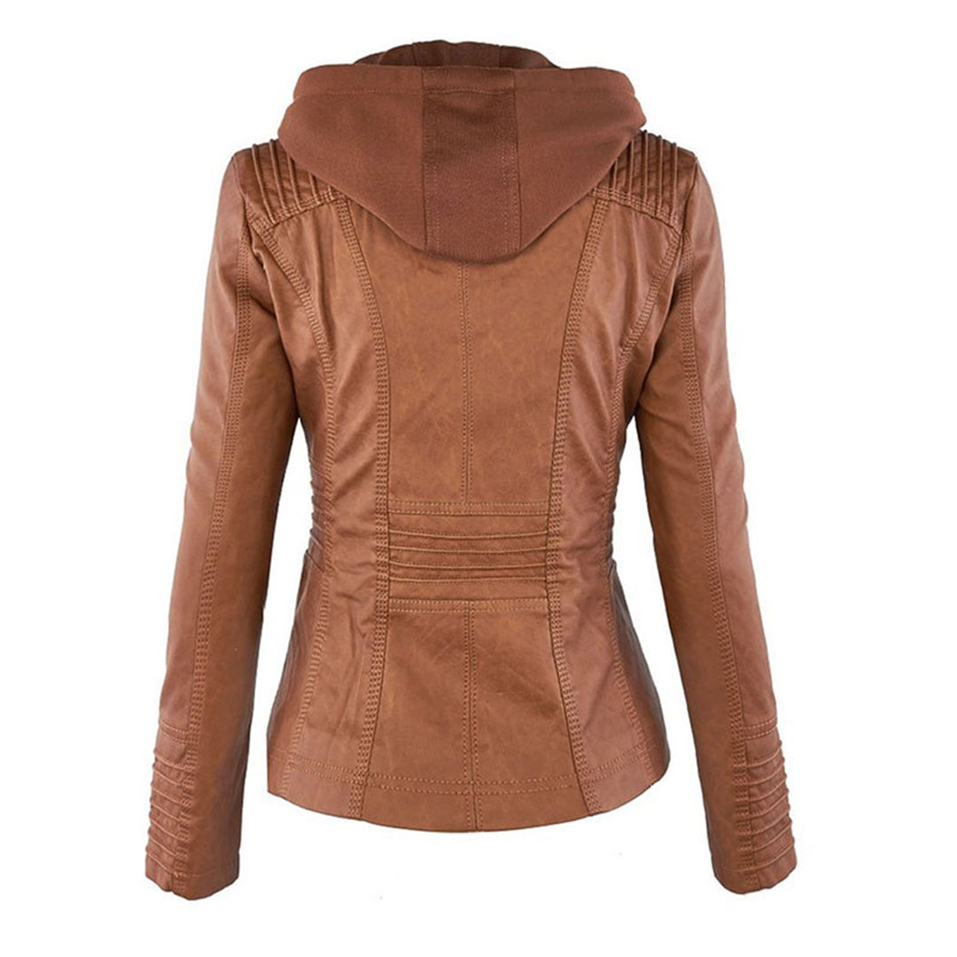 Mila - Leren jas dames herfst