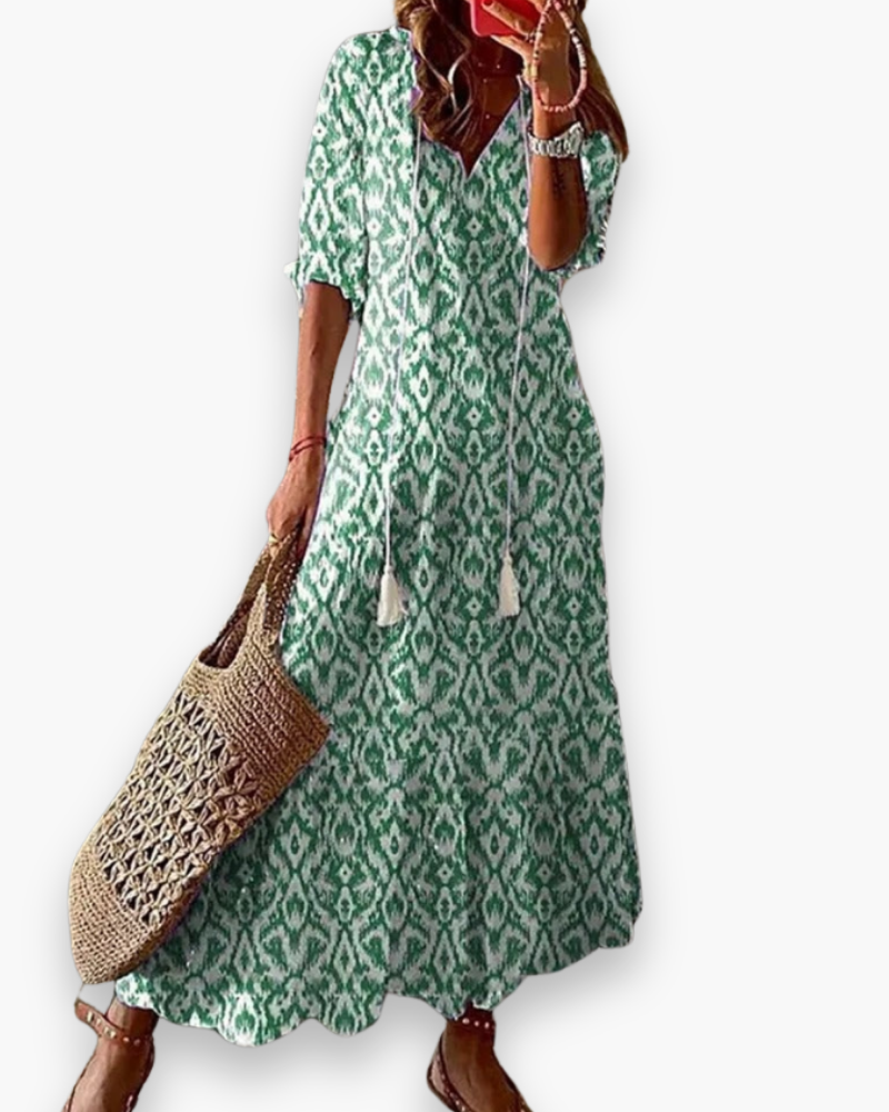 Bohemien zomerjurk voor dames | Luchtig en elegant