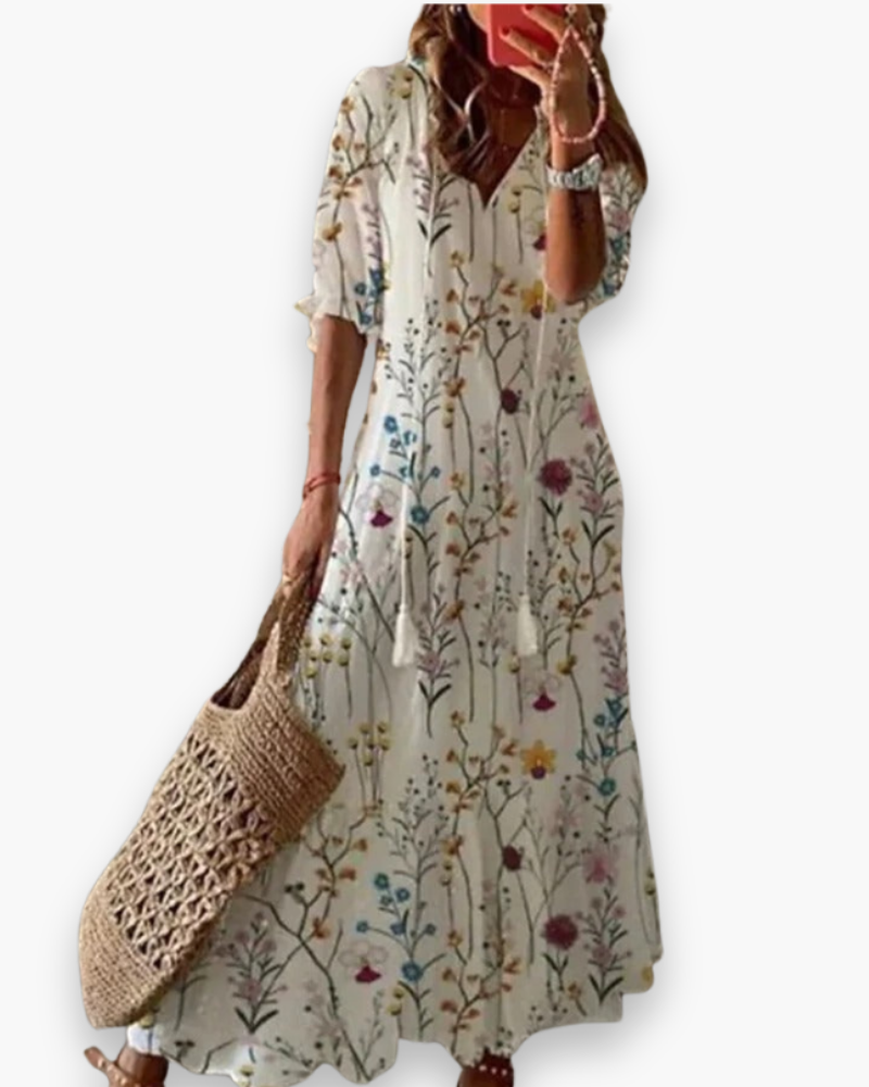 Bohemien zomerjurk voor dames | Luchtig en elegant