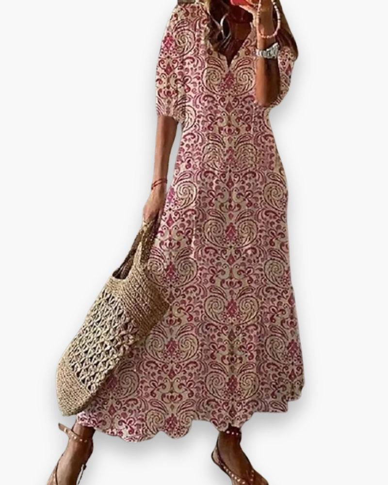 Bohemien zomerjurk voor dames | Luchtig en elegant