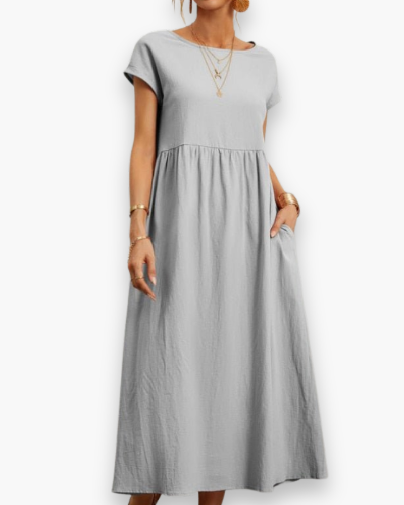 Elegante zomerjurk voor dames | Comfortabel en losvallend