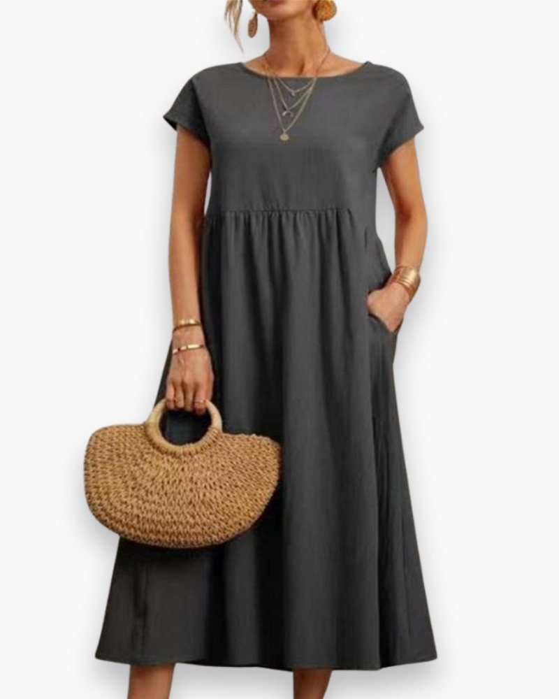 Elegante zomerjurk voor dames | Comfortabel en losvallend