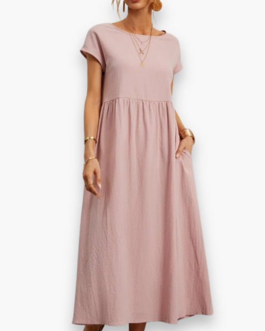 Elegante zomerjurk voor dames | Comfortabel en losvallend