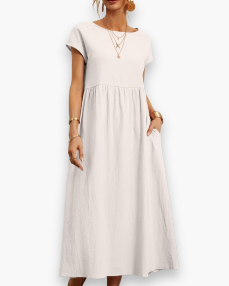 Elegante zomerjurk voor dames | Comfortabel en losvallend