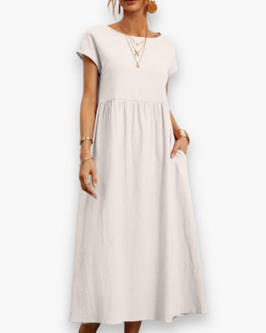 Elegante zomerjurk voor dames | Comfortabel en losvallend