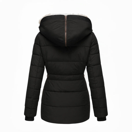 Grace | Elegante Lange Warme Winterjas