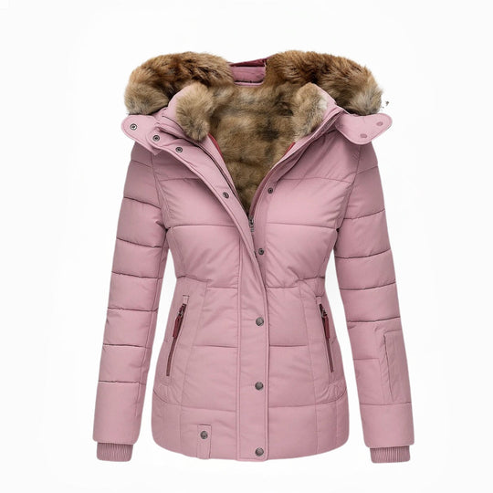 Grace | Elegante Lange Warme Winterjas