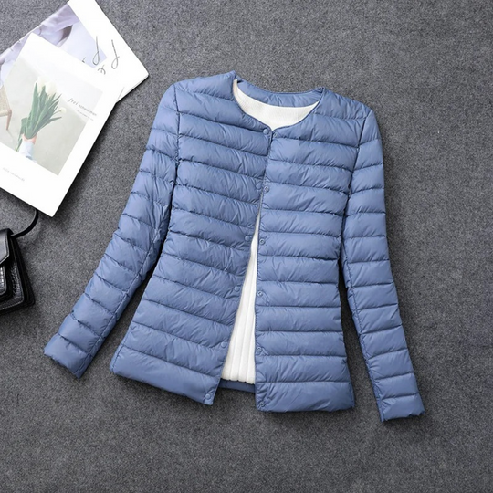 Suzanne - Elegante Gewatteerde Winterjas