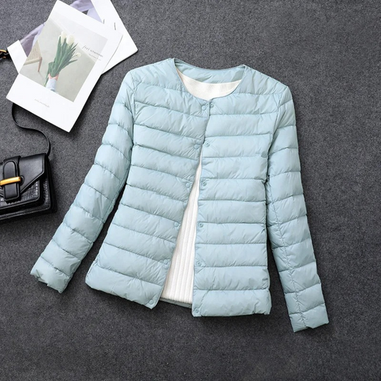 Suzanne - Elegante Gewatteerde Winterjas