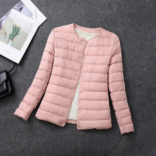 Suzanne - Elegante Gewatteerde Winterjas