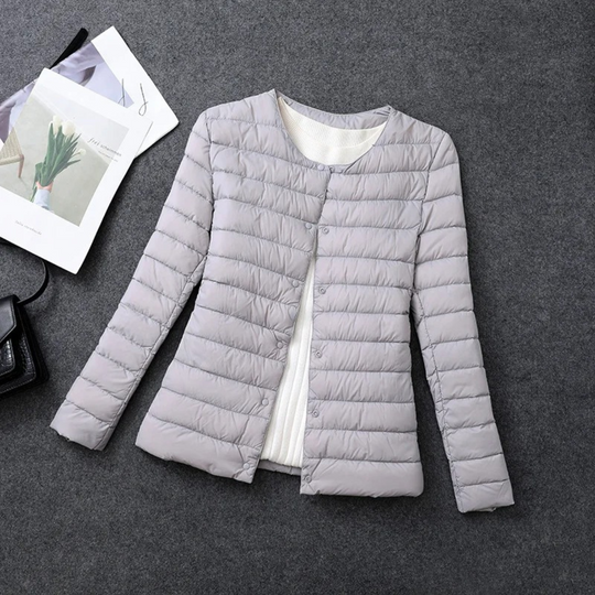 Suzanne - Elegante Gewatteerde Winterjas