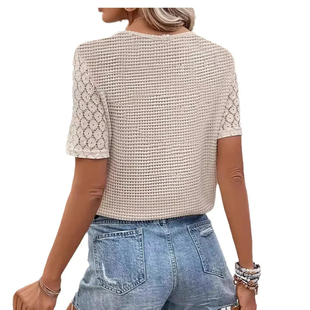 Indra - Elegante Dames Top In Boho Stijl