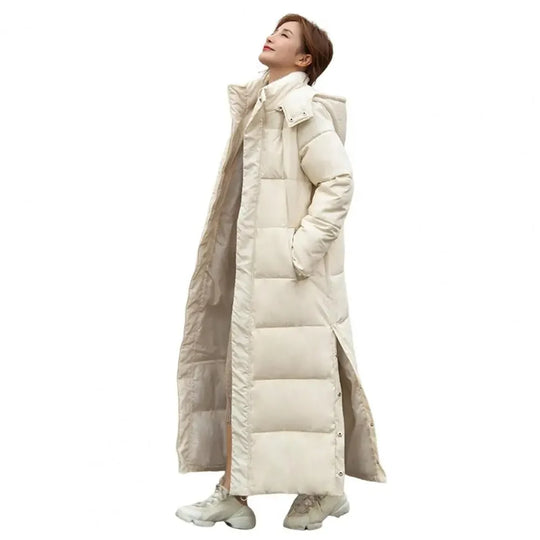 Diana - Elegante Maxi Gewatteerde Winterjas