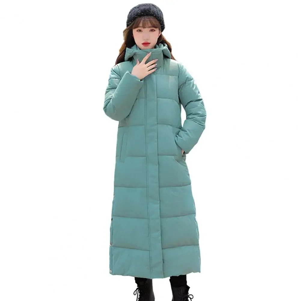 Diana - Elegante Maxi Gewatteerde Winterjas