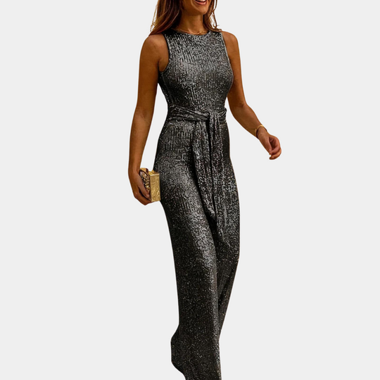 Clara - Glitter jumpsuit dames