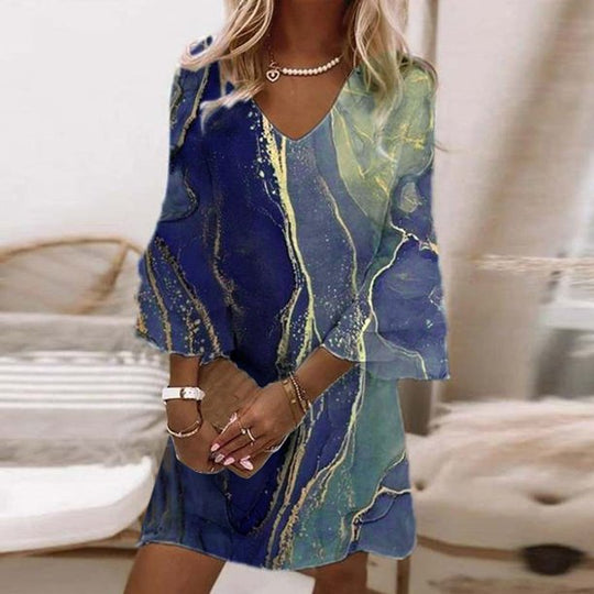 Bianca - Luchtige Mini Zomerjurk