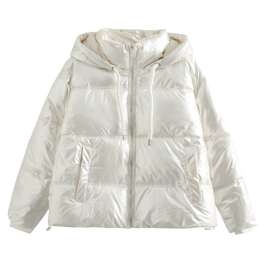 Simone - Stijlvolle Oversized Gewatteerde Winterjas