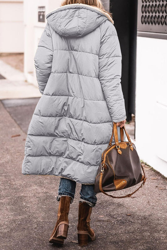 Rachel - Elegante Teddy Gewatteerde Winterjas