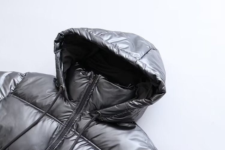 Simone - Stijlvolle Oversized Gewatteerde Winterjas