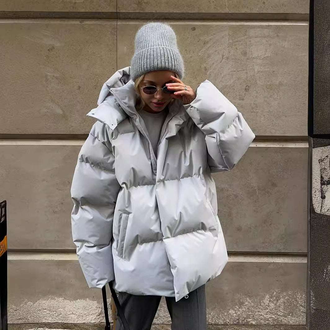 Anouk - Stijlvolle Oversized Gewatteerde Winterjas