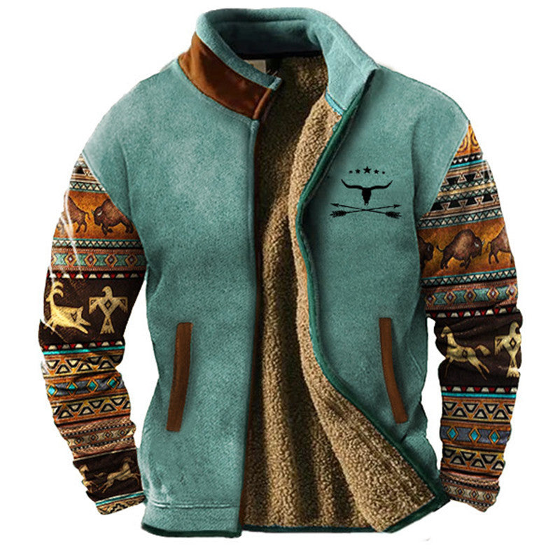 Salvatore | Casual Warme Western Teddy Jas