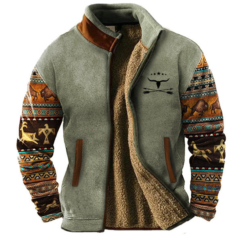 Salvatore | Casual Warme Western Teddy Jas