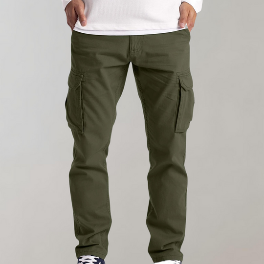 Miles - Cargo broek heren licht