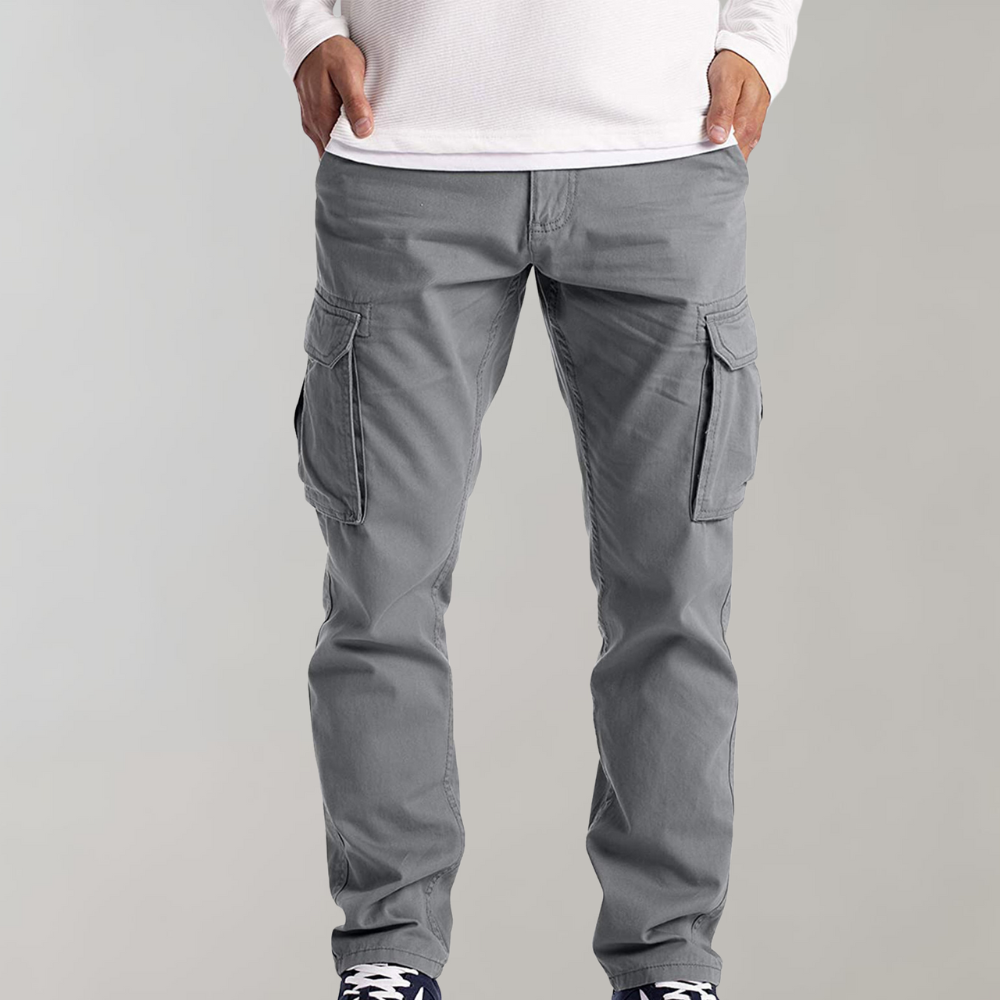 Miles - Cargo broek heren licht