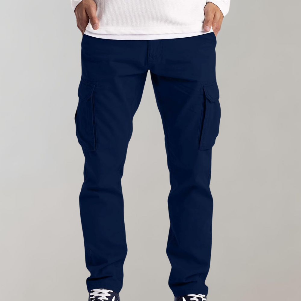 Miles - Cargo broek heren licht