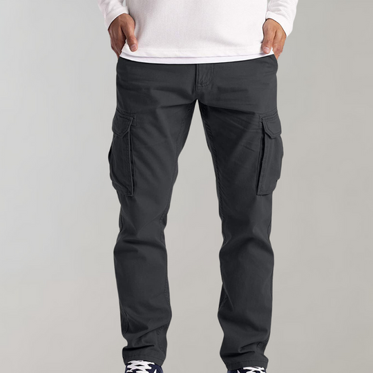 Miles - Cargo broek heren licht