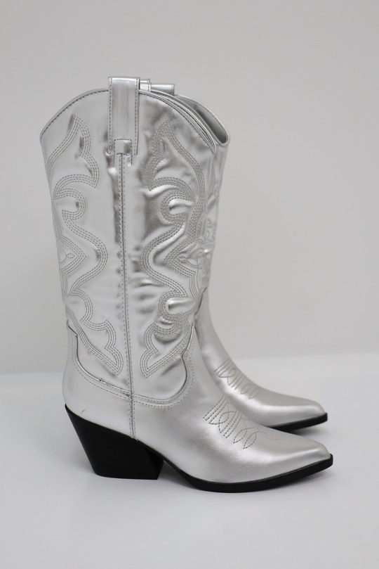 Bella Cowboy Boots - Trendy Hoge Laarzen Voor Dames