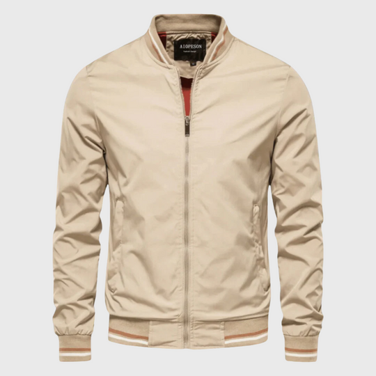 Giulio | Klassieke Gestreepte Varsity Bomberjack