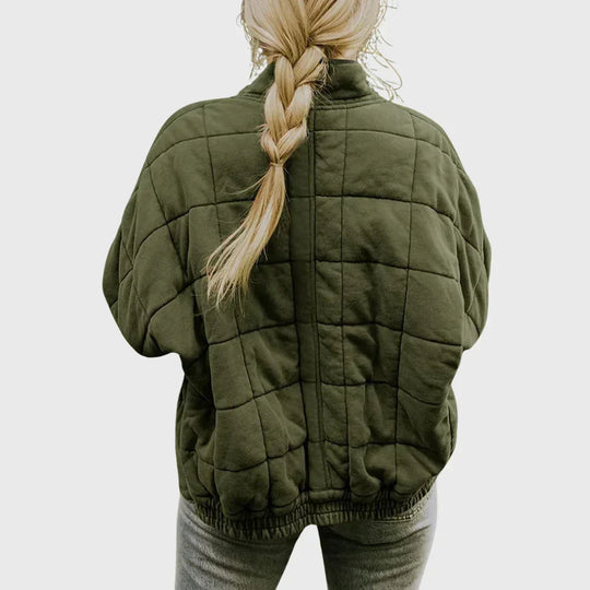 Fiona - Stijlvolle Oversized Gewatteerde Jas