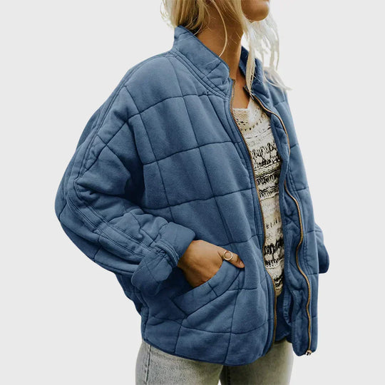 Fiona - Stijlvolle Oversized Gewatteerde Jas