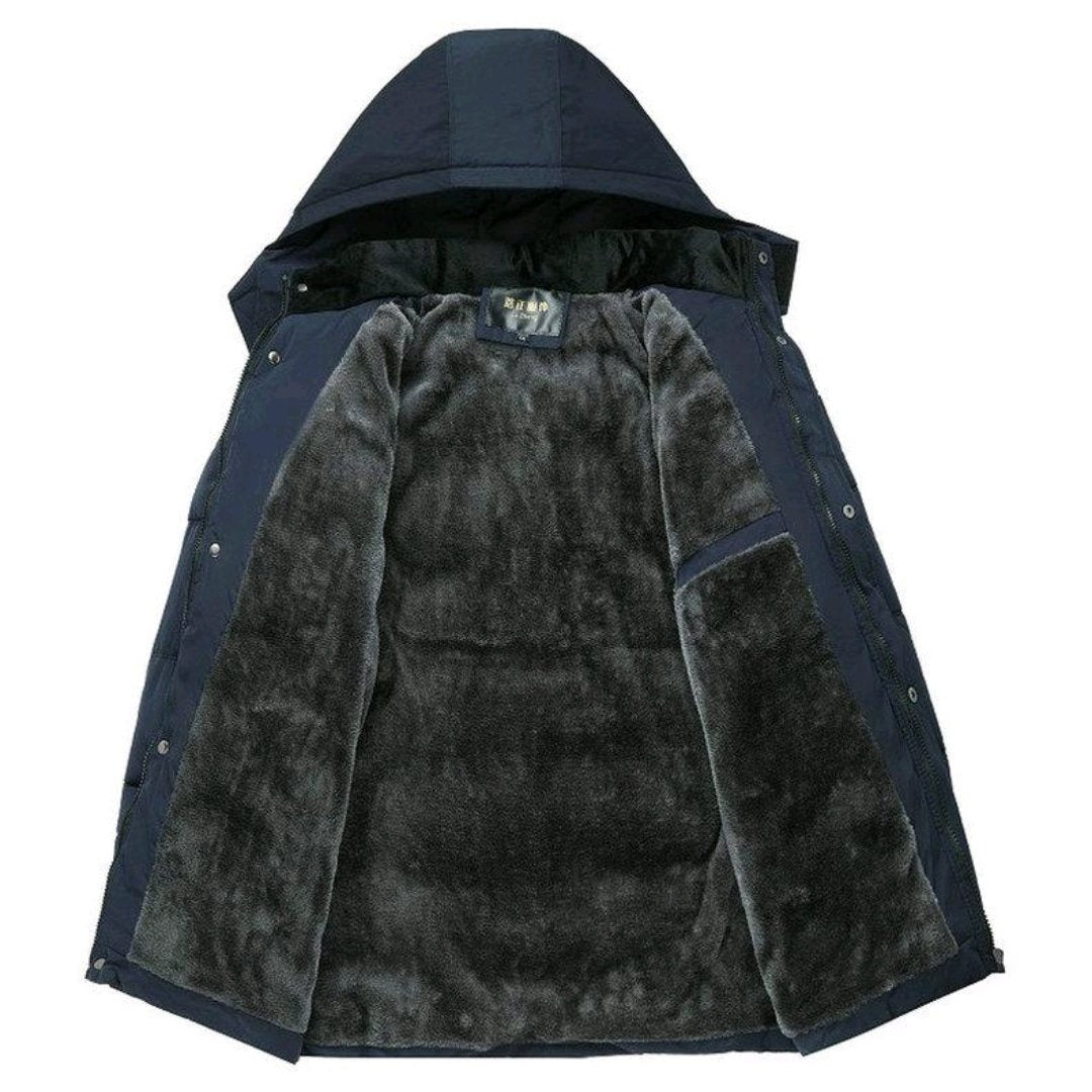 Miles - Elegante Fleece Gewatteerde Winterjas