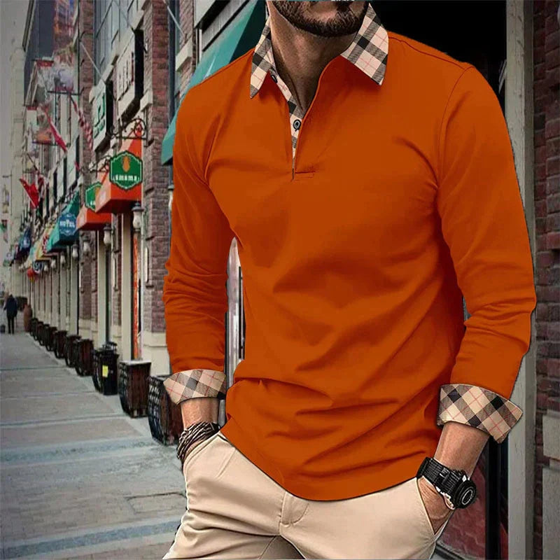 Daryl - Poloshirt Lange Mouwen - Elegant - Heren Polo-2