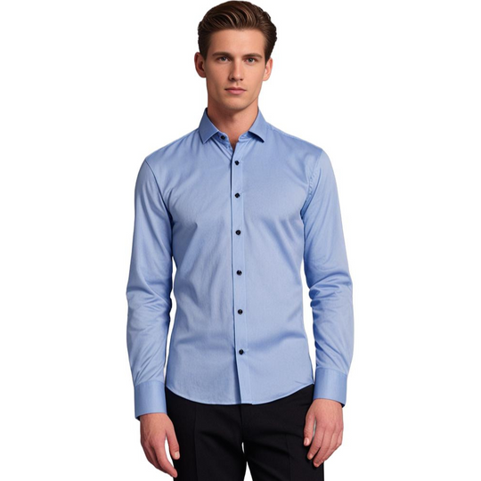 Liam - Overhemd heren stretch