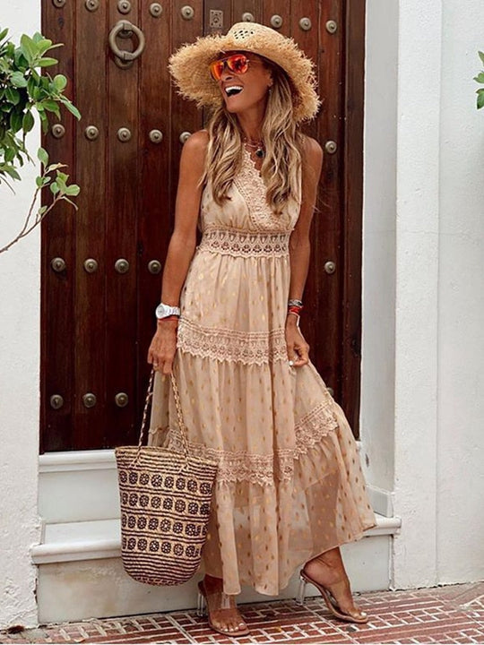 Nathalie - Elegante Boho Jurk