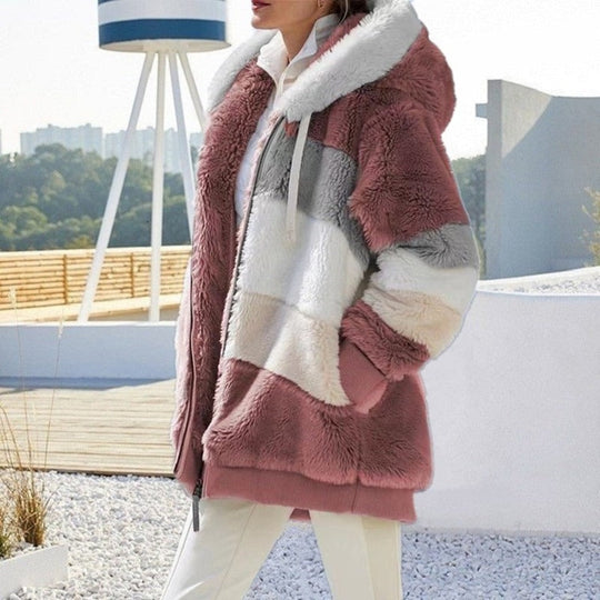 Zanda - Jas fleece zacht dames
