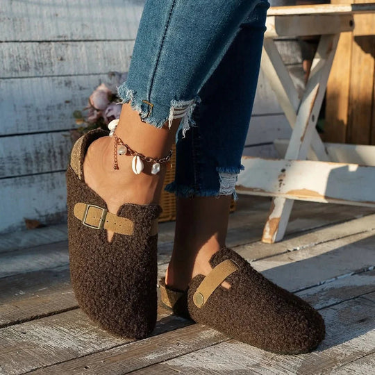 Lisa - Sloffen Wollen Comfort Dames