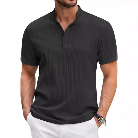 Variant image for Arjen - Henley Shirt - Comfortabel - Heren-19