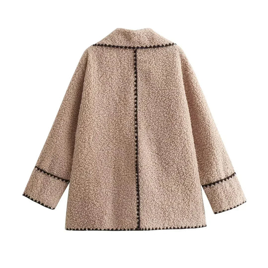 Deborah - Elegante Oversized Teddy Winterjas