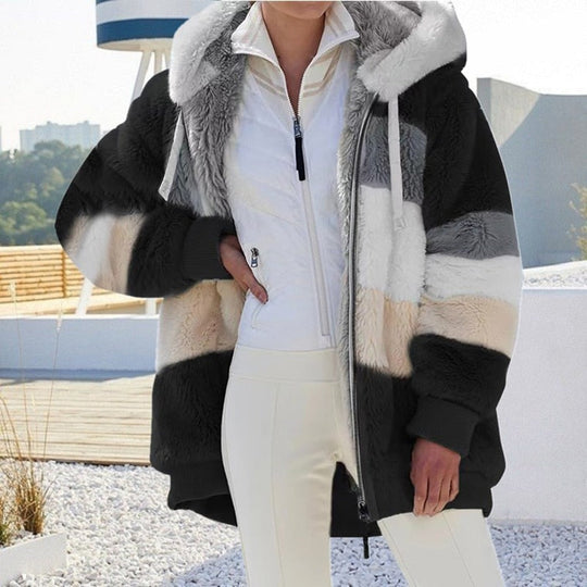 Zanda - Jas fleece zacht dames