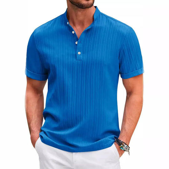 Arjen - Henley Shirt - Comfortabel - Heren-4