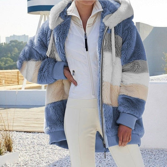 Zanda - Jas fleece zacht dames