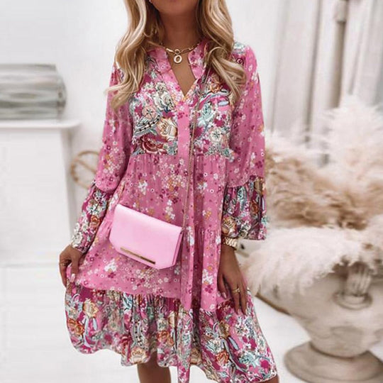 Monique - Stijlvolle Boho Jurk