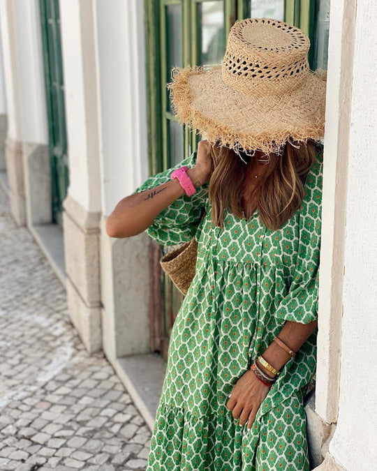 Sofie - Stijlvolle Boho Zomerjurk