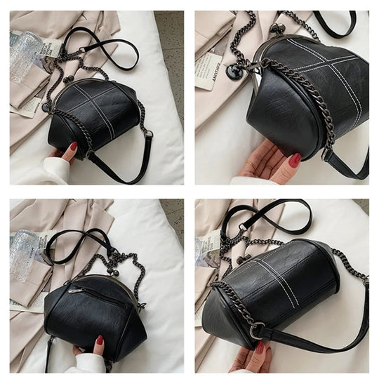 Loes – Elegante crossbodytas met kettingdetail en stijlvol ontwerp