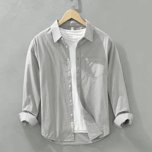 Arjen - Stijlvol Heren Overhemd Lange Mouw - Casual Fit - Overhemden-4