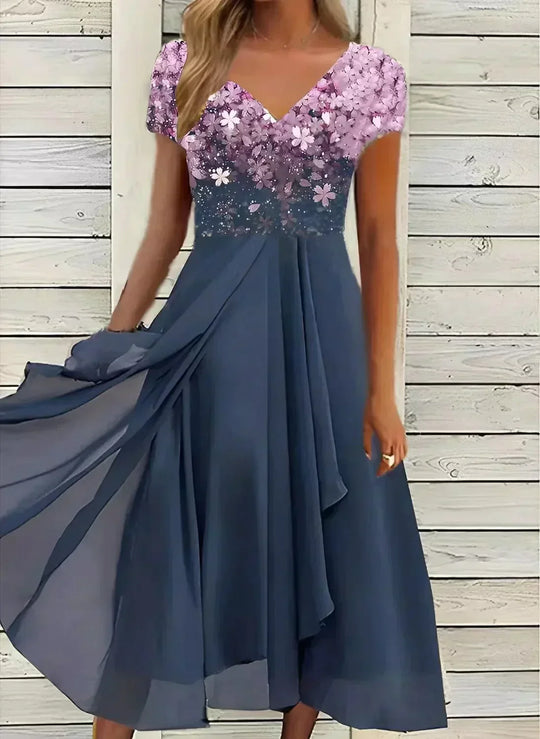 Zara - Elegante Jurk met Bloemenprint Dames